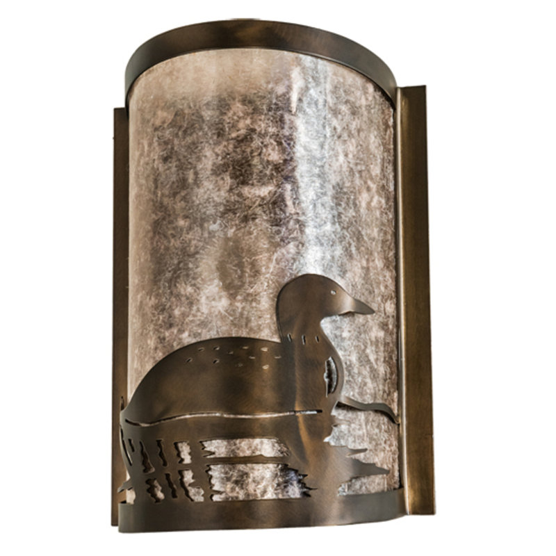 Jaiza Steel Flush Mounted Sconce