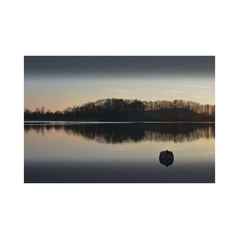Silence At The Lake I by Lena Weisbek - Wrapped Canvas Print, 101.6 cm H x 66.04 cm W x 1.91 cm D