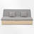 47.22" Wide Wicker Outdoor Patio Daybed-894542542-894542541
