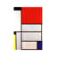 Tableau L, 1921 by Piet Mondrian - Print on Canvas-116763159-116763161