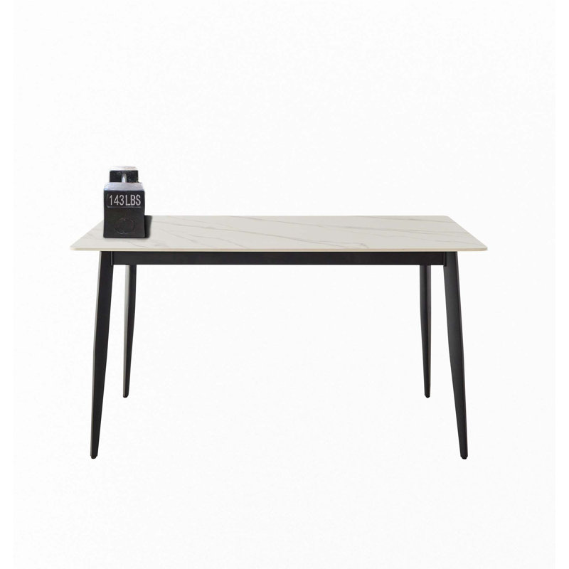 Dining Table Table 55" Rectangular Kitchen Table(Table Only)