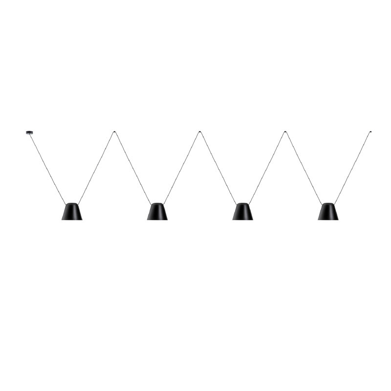 Auvent à attache latérale pour câble Attic, Noir, H 86,63 po x l 157,5 po x P 9,5 po