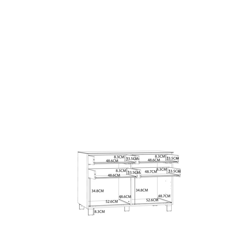 Myah 2 - Drawer Rectangle Accent Chest