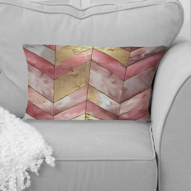 No Pattern - Midcentury Lumbar Pillow