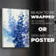 Delphinium II - Impression sur toile seulement - NON CADRE-118058304