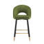 Avren Upholstered Counter Stool with Metal Frame-2074362422