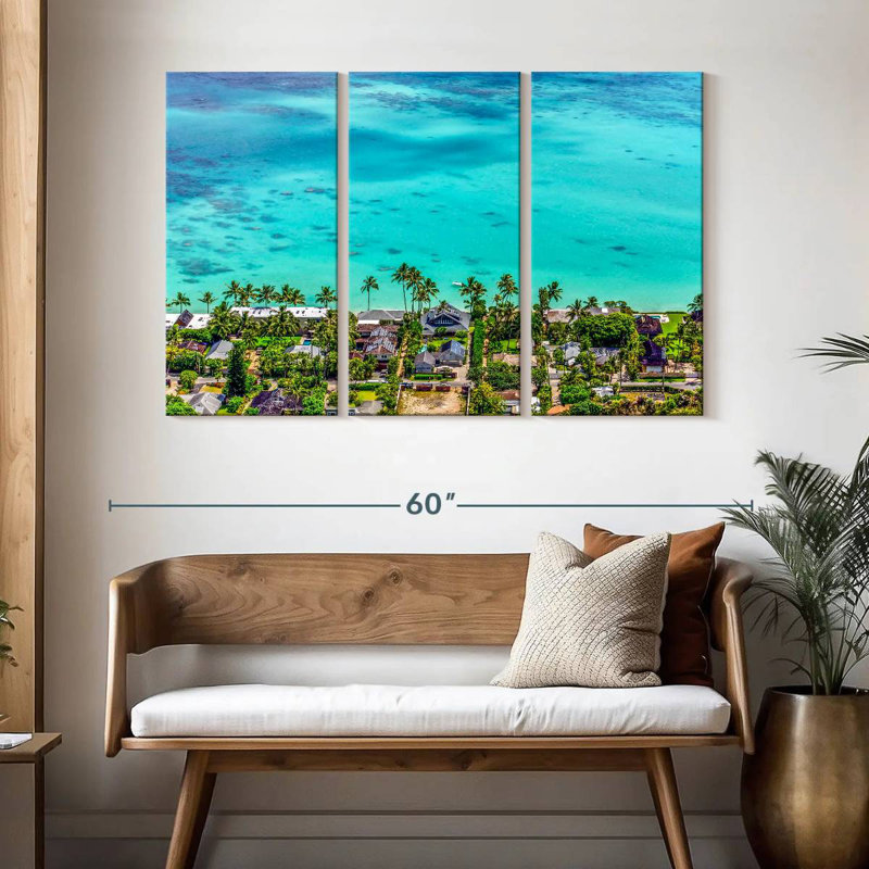 Nicci Lanikai Beach Homes, H 32 po x l 50 po