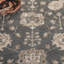 Sivas Hand-Knotted Gray/Ivory Area Rug-1841354975