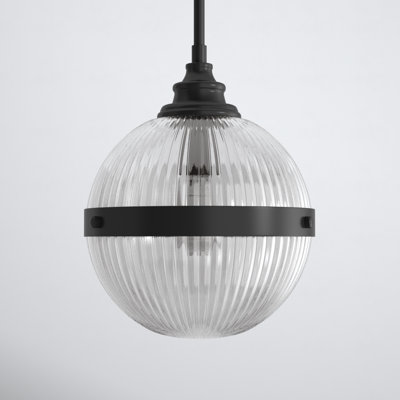 Ker Single Light Glass Dimmable Pendant