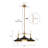 Justyce 3 - Light Dimmable Chandelier