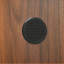 Buffet en bois massif, texture noyer, pieds en fer, armoire de rangement pour le salon