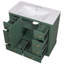 Meuble-lavabo 36 po avec lavabo 36 po, 6 tiroirs, diviseur de tiroir multifonctionnel, tablette réglable-1724528309