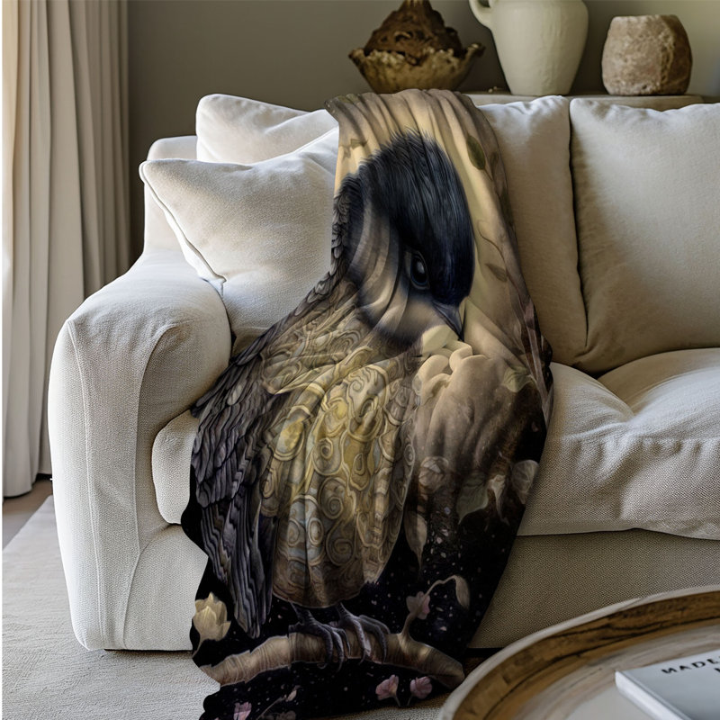Unavailble Throw Blanket, Lit simple