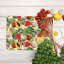 Œuvre en verre d'été à thème de fruits tropicaux représentant un design vibrant de melon d'eau idéal pour la décoration de cuisine moderne-114446657