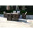 6 - Person Wicker Patio Dining Set with Rectangular Table , Cushions Included