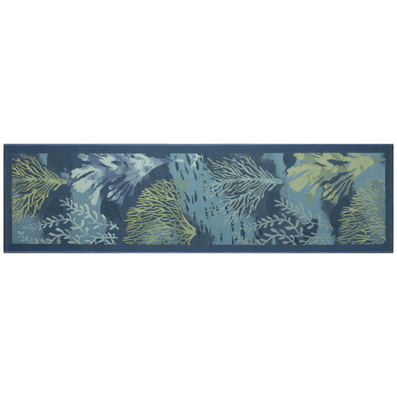 Nicodemus Non-Skid Kitchen Mat, Runner 1'11" x 4'11"