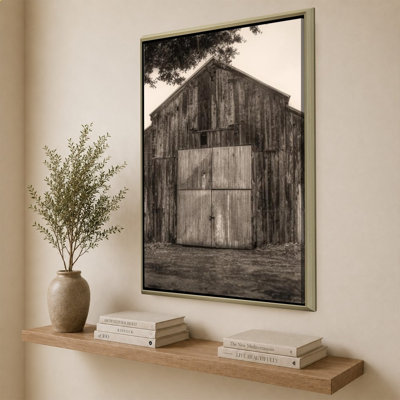 «Hiding from the Rain» par Nathan Larson - Impression sur toile