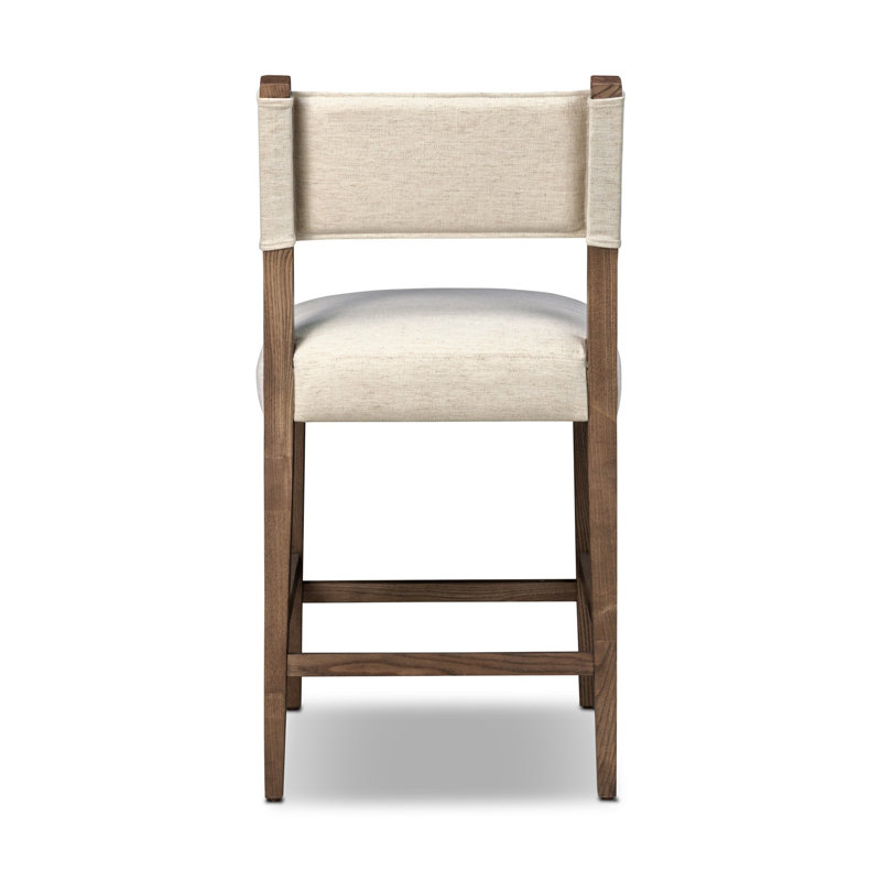 Ferris Stool, Amber Ash, Crypton Nomad Snow Polyester Blend, Counter Stool (25.98" Seat Height)