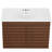 Wall-mount Walnut  Bathroom Vanity With Sink-116677105