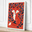Winter Fox Mid-Century 1 Piece Wrapped Canvas Wall Art-1054203278-1054203319