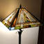 Lampe sur pied traditionnelle 65 po Tiffany