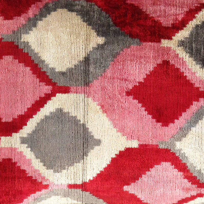 Rectangular Pillow Cover & Insert, Rose Ikat
