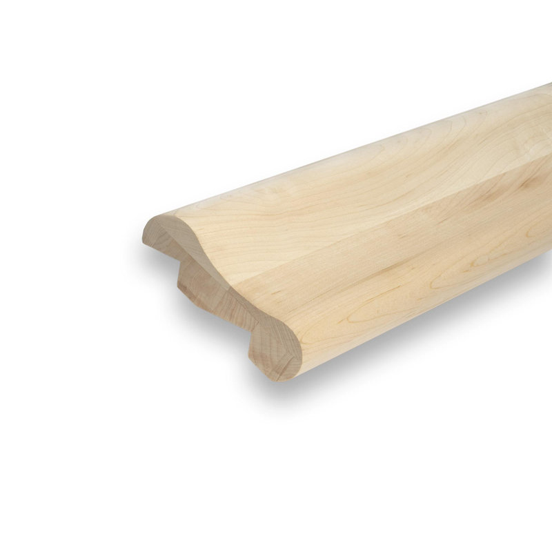Unfinished Red Oak Wooden Arm Rest Moulding for Bars