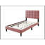 Lit luxueux avec tête de lit réglable et support à 12 lattes, tissu en lin brossé pour un confort et un style ultimes.-2033402570