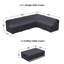 Ensemble de conversation modulaire Windsor