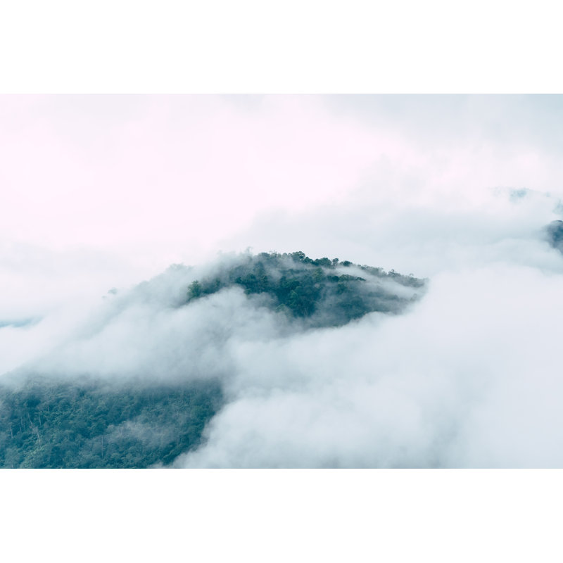 Landscape Mountain Peak - Wrapped Canvas Print, 30cm H x 46cm W x 3.8cm D