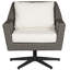 Michael Weiss Seagate Swivel Patio Chair with Cushions-308382224