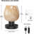  3 Way Dimmable Bedside Table Lamp For Bedroom Nightstand Decor