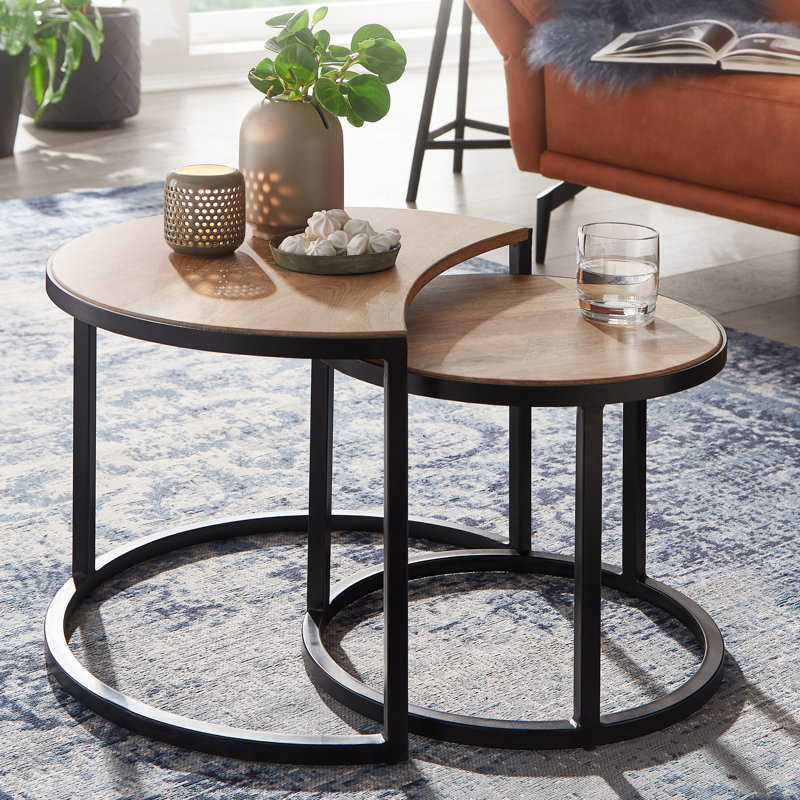 Pruden Frame Coffee Table, Beige