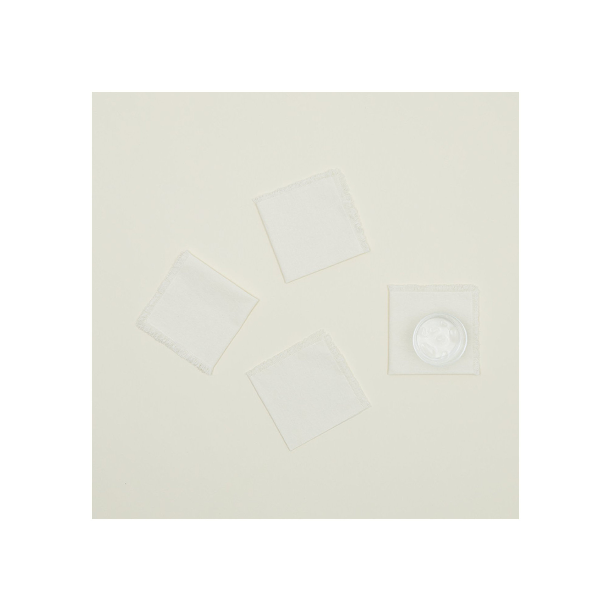 Essential Cocktail Napkin- Set Of 4, Ivory
