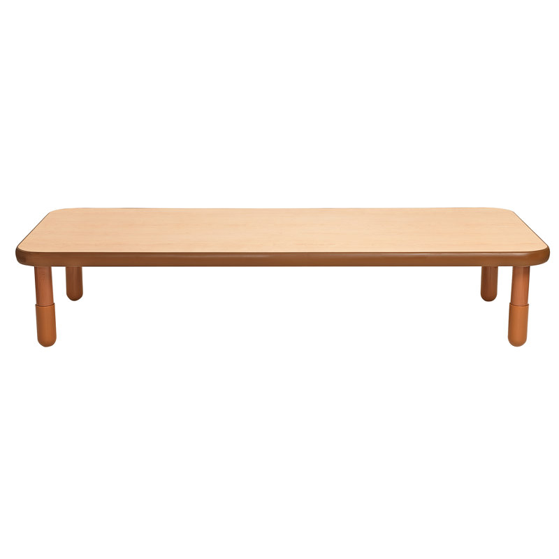 BASELINE Rectangular Table, 14" H x 30" L x 72" W, Carmel Brown