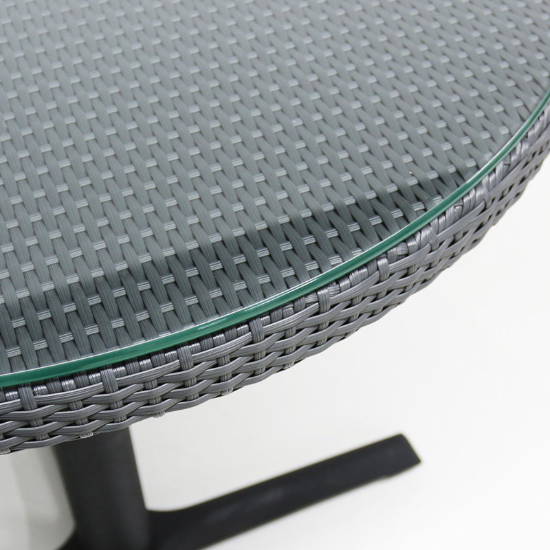 Asbury 31.5" Rnd Table, New Gray