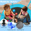 Mini trampoline pour tout-petits de 48 po avec filet de sécurité et panier de basketball avec sommier Sumij-131599215