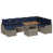 Coussin bleu marine / structure grise est en rupture de stock