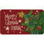 Tapis de porte Merry Christmas, décoration d'arbres de Noël