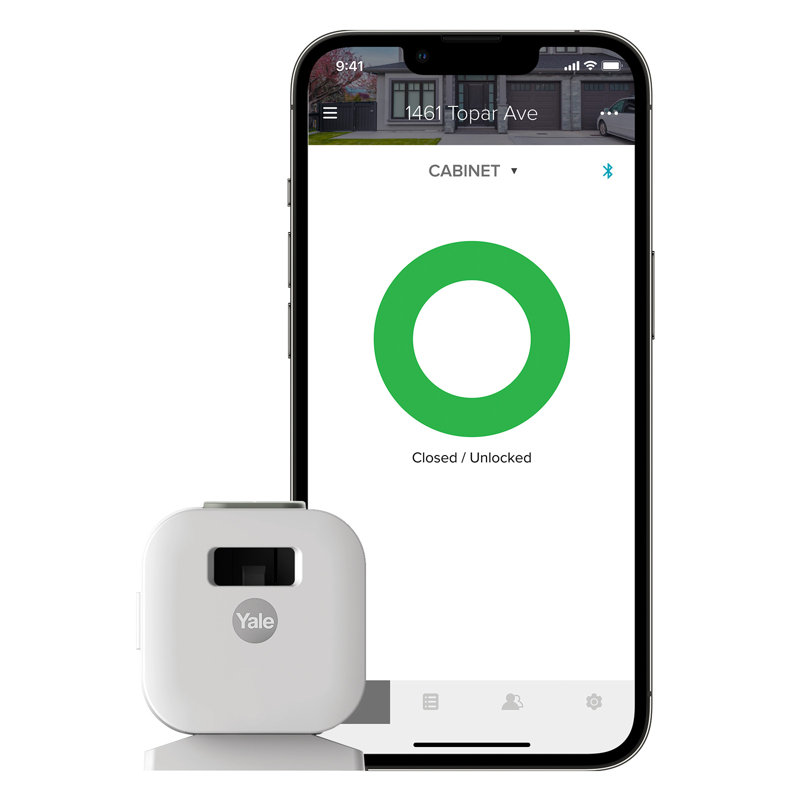 Serrure d'armoire intelligente Yale, Bluetooth
