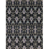 Vogue Handmade Wool Geometric and Ikat Area Rug
