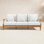 Clairmont Teakwood Patio Sofa