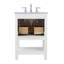 Ensemble de meuble-lavabo simple 24 po Bonsai-1379133761