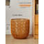 Panier à linge pour la chambre à coucher, panier à linge tissé sale avec poignées, rangement pour la salle de bain, la salle de bain, la maison, durable et élégant-1510618562
