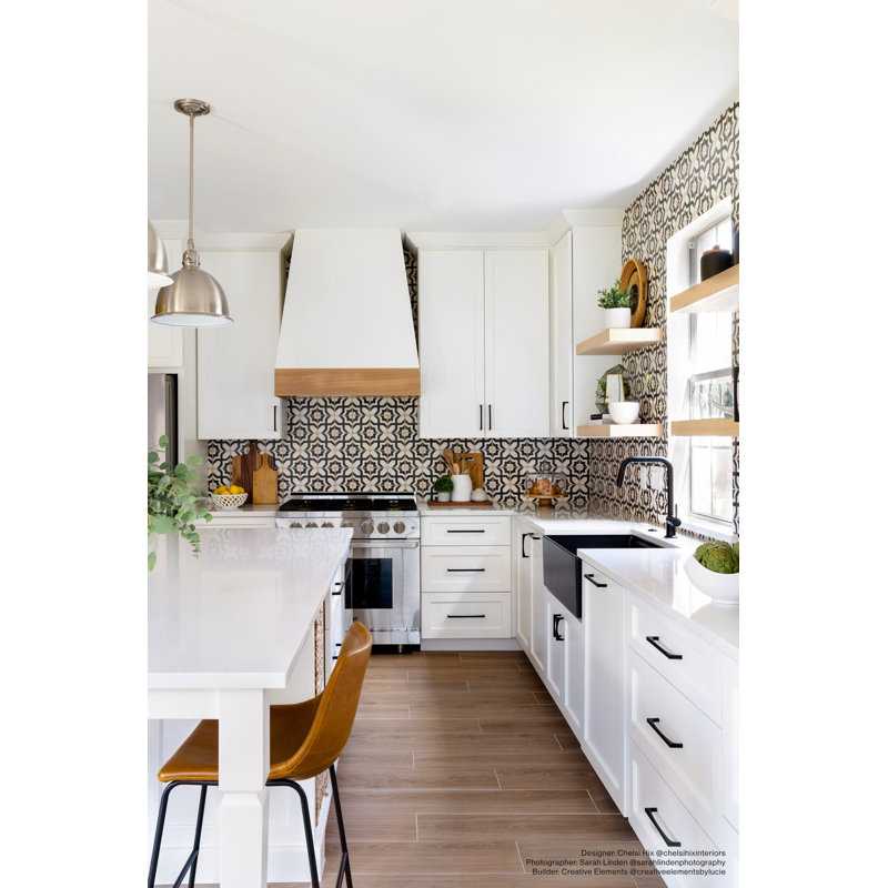 Casablanca 5" x 5" Ceramic Patterned Floor Use Tile
