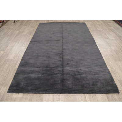 Cerin One-of-a-Kind 5'3" X 8'3" New Age Wool Area Rug in Gray