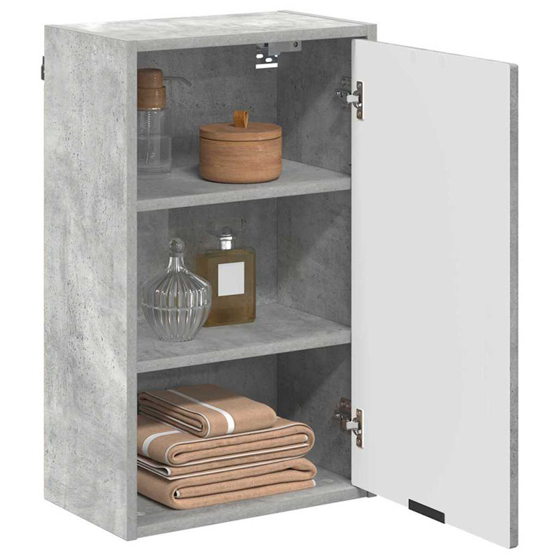 Bathroom Cabinet, Concrete Grey