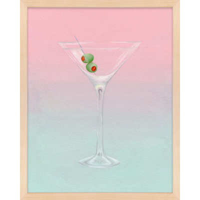Olive Martini Print by Katy Montica