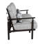 Holland Cushioned Sofa w/Three Accent Pillows