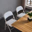 Ensemble de 6 chaises pliantes empilables Frankie-1019549050